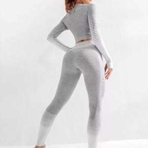 Seamless Yoga Gym 2pcs Set S